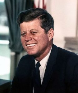 John F. Kennedy and his principle of making one main point 