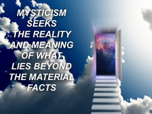 definition of mysticism 