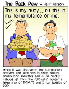 comic about communion