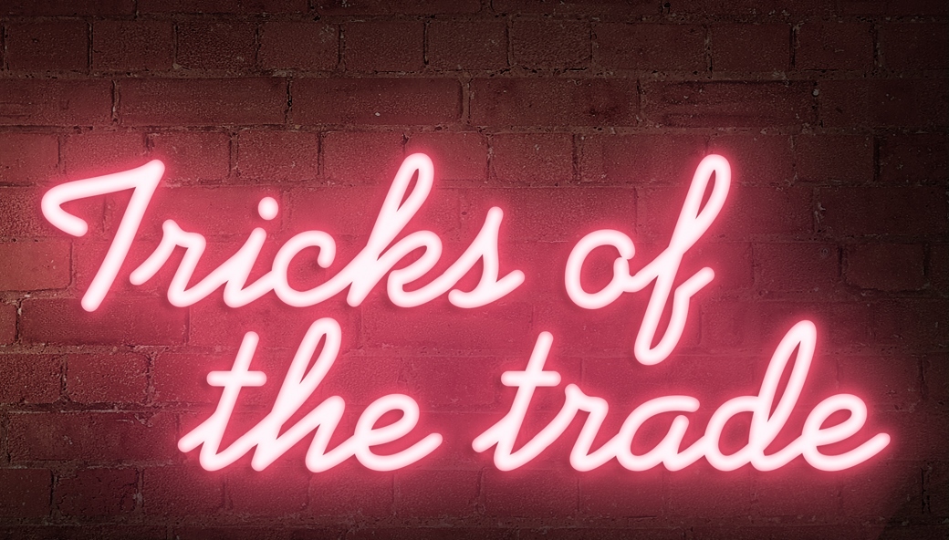 Tricks of the Trade - Preaching Acts tricks of the trade