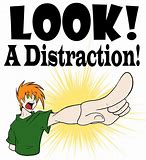 poster about distractions