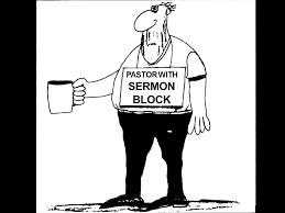 cartoon about sermon block