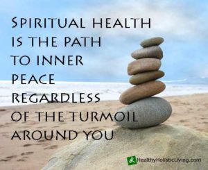 poster about spiritual health