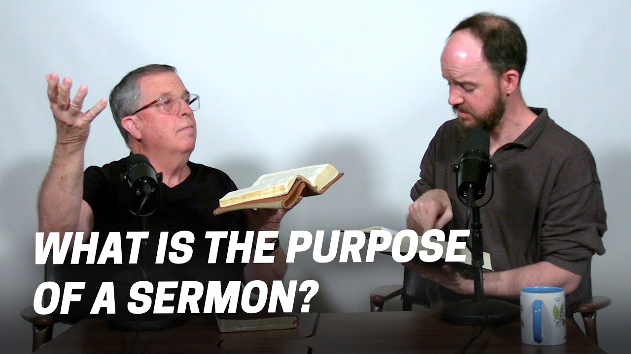 The Skill of Identifying the Main Purpose of a Sermon - Preaching Acts